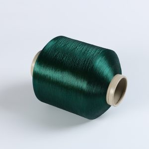 FDY polyester yran Blackish green   TRB  bright  75D/36F   AB134