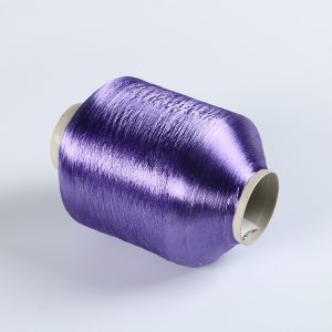FDY polyester yran Violet  Raw bright 75D/36F DB044
