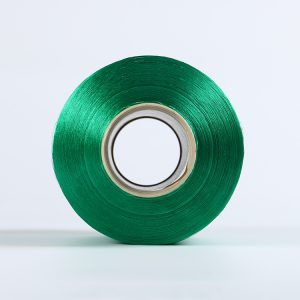 FDY polyester yran green    Raw bright 75D/36F   DB041