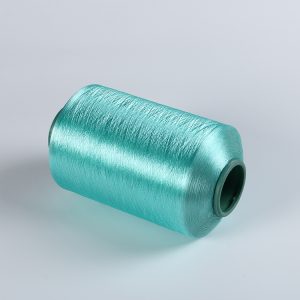 FDY polyester yran green Raw bright 75D/36F  DB042