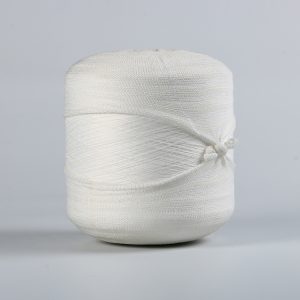 DTY polyester yarn recycle sull dull white 100d paper tube