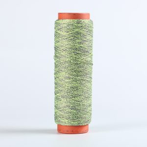 polyester yarn monofil twist 30d double dyed yarn
